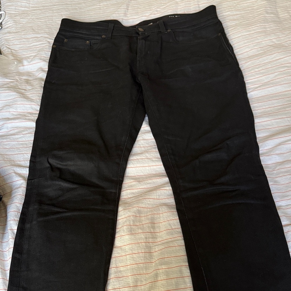 Yves Saint Laurent Men's Slim Dark Jeans